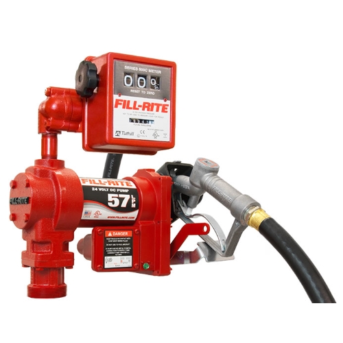 Fill-Rite 24 Volt Pump w/ Meter - Consumer Petroleum Pumps